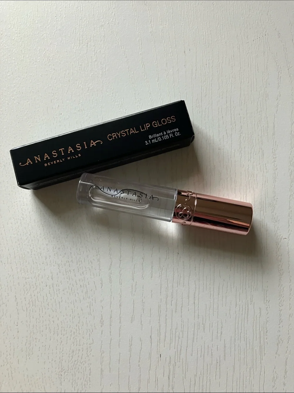 Anastasia Beverly Hills Crystal Lip Gloss  & Brow Wiz Skinny Brow Pencil (NWT)
